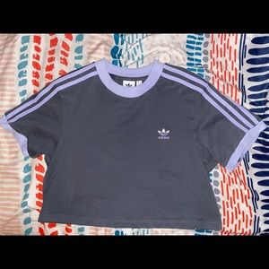 Adidas Cropped T-Shirt SZ M